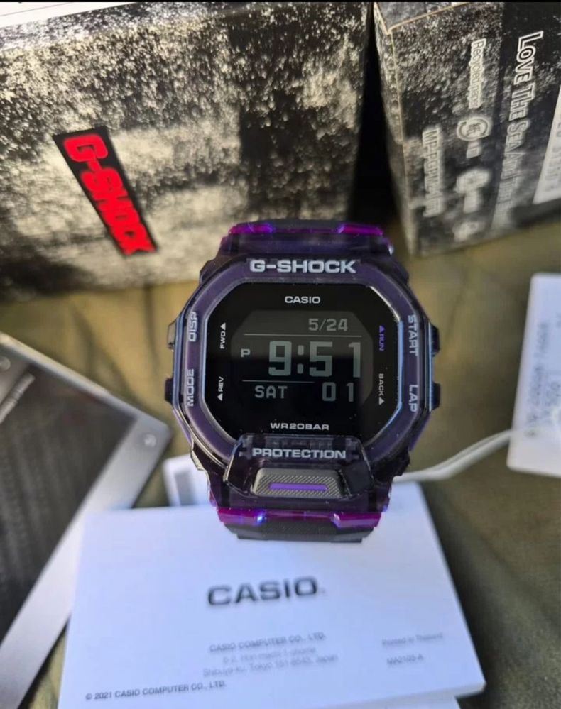 Оригинальные Casio G-Shock GBD-200SM-1A6