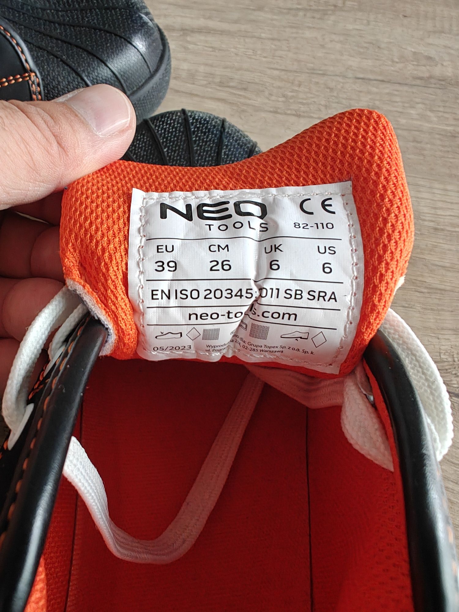 Buty robocze Neo Tools EU39 (25.5cm)