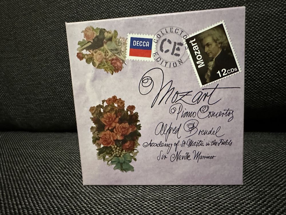 W.A. MOZART - Zestaw boksów - 66 cd - super jakość (Warner, Decca)