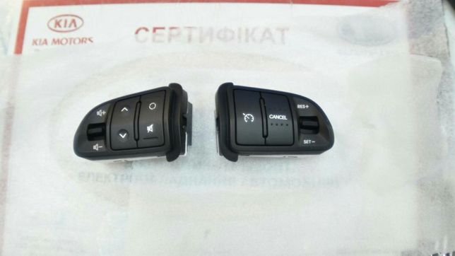Кнопки на руль Kia sportage 3 (круиз контроль) ceed