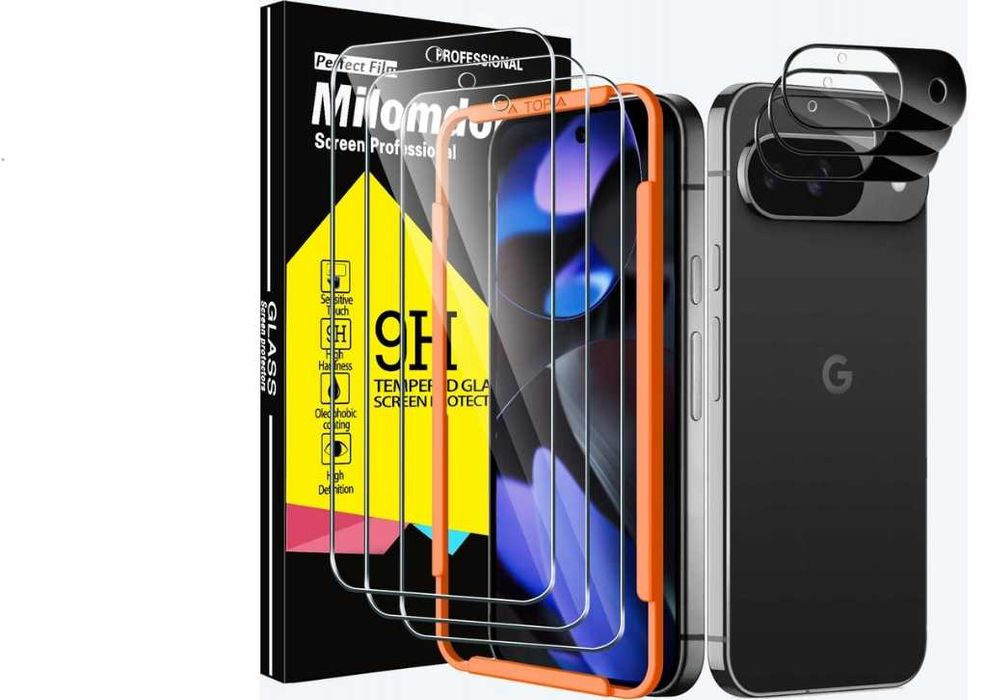 10 opakowań Folii ochronnej Milomdoi do Google Pixel 9 Pro XL 3 szt