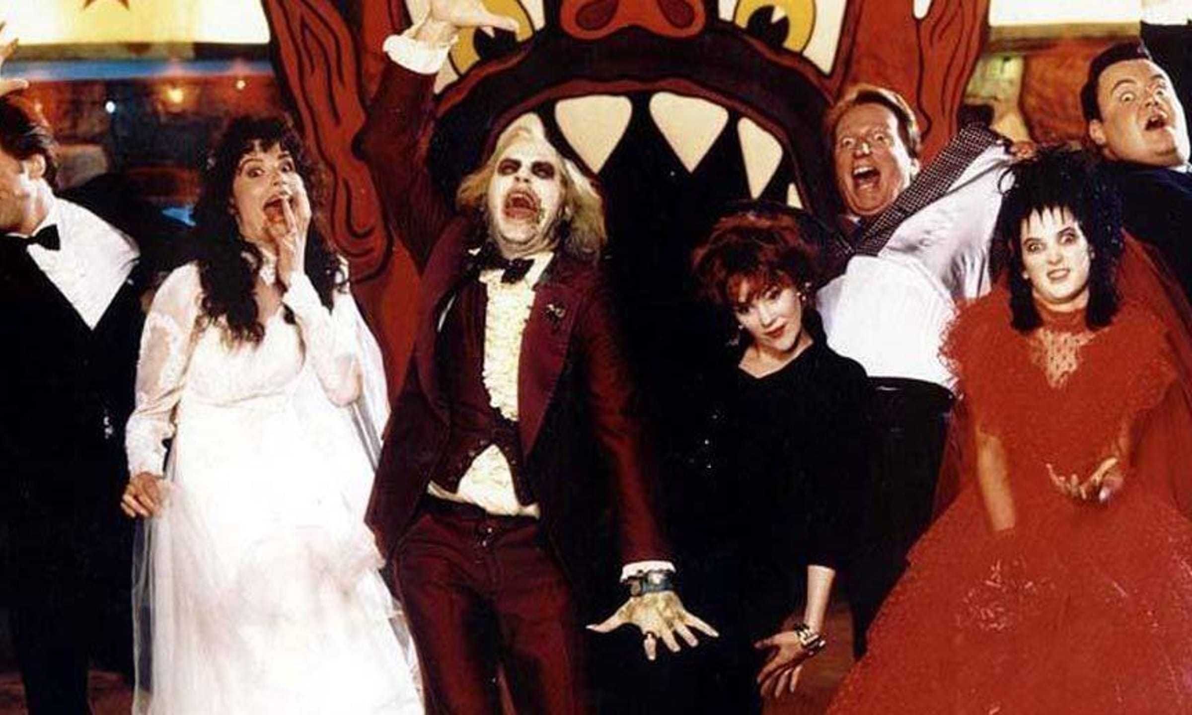 BEETLEJUICE (Tim Burton)  Michael Keaton/Geena Davis NOVO
