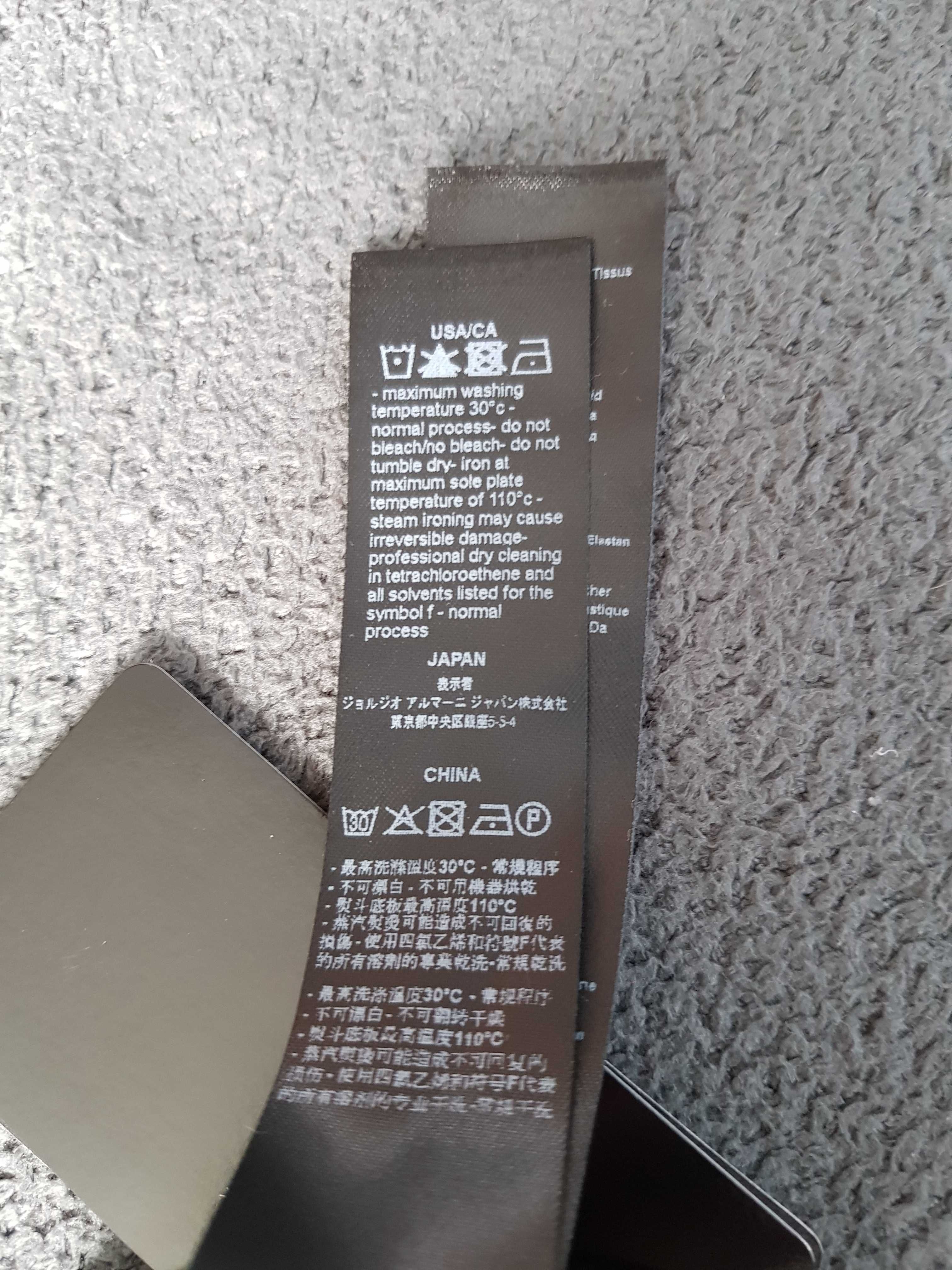 M Emporio Armani Underwear figi mikrofibra  nowe z metką czarne złote