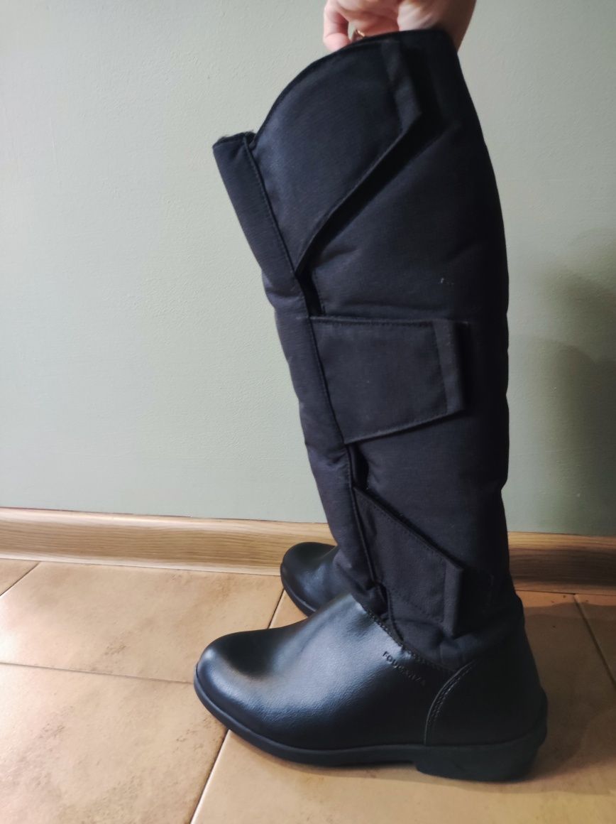 Ciepłe buty jeździeckie FOUGANZA Termobuty rozm. 37