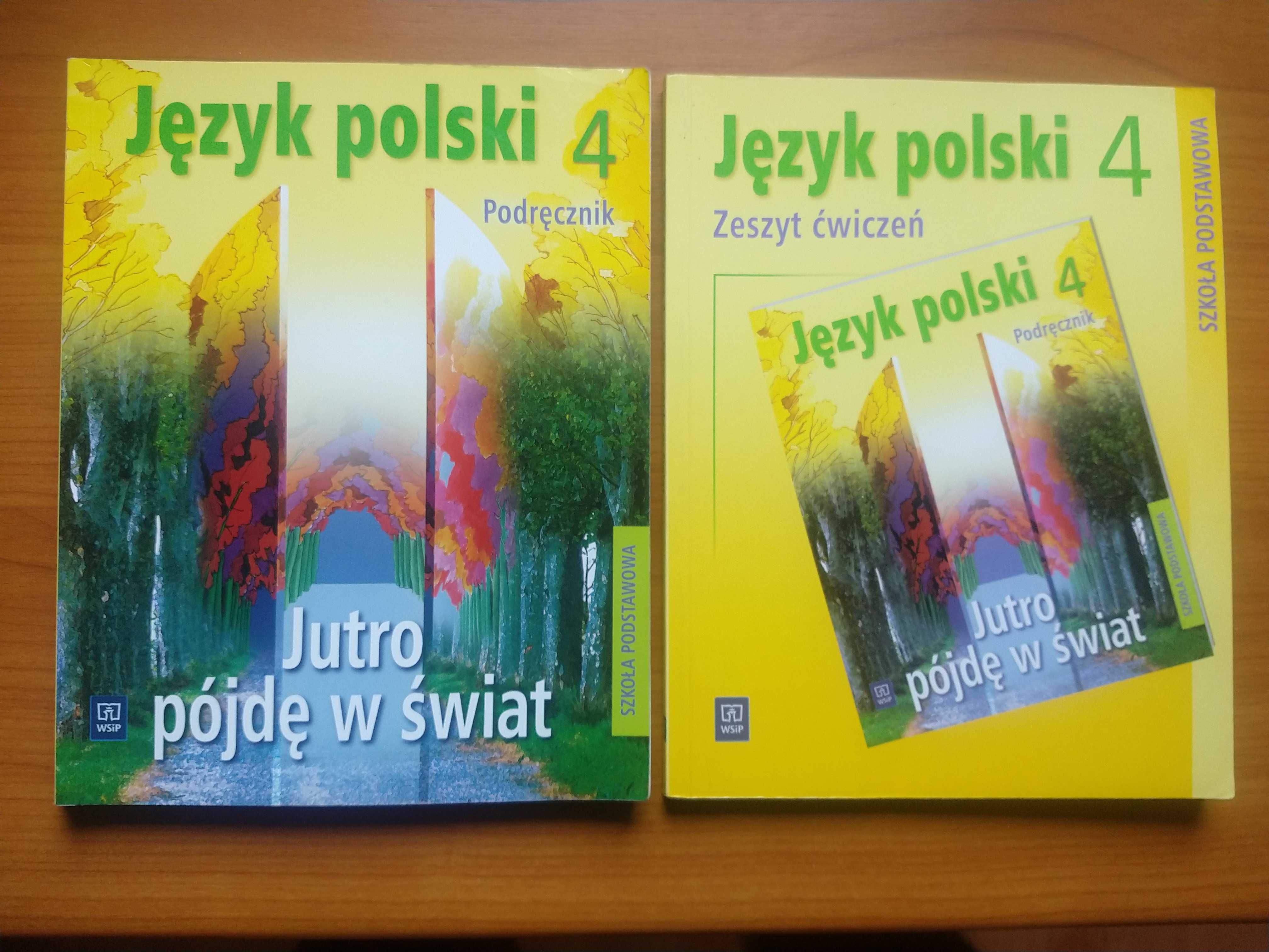 Jutro pójdę w świat język polski podręcznik i ćwiczenia klasa 4