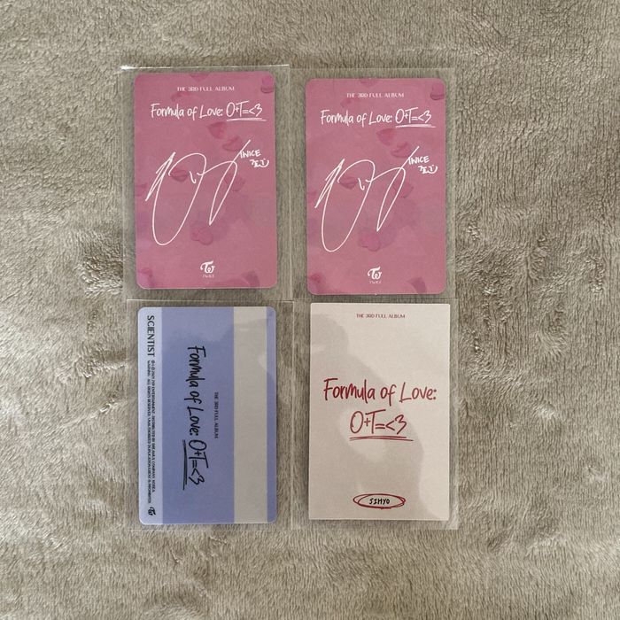 Photocards Jihyo Twice