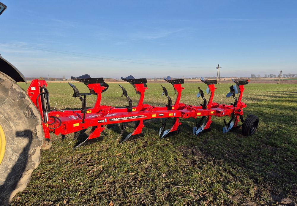 Pług 5 skibowy Obrotowy Kuhn Multi-Master 121!! WSZYSTKO NOWE!! Vario!