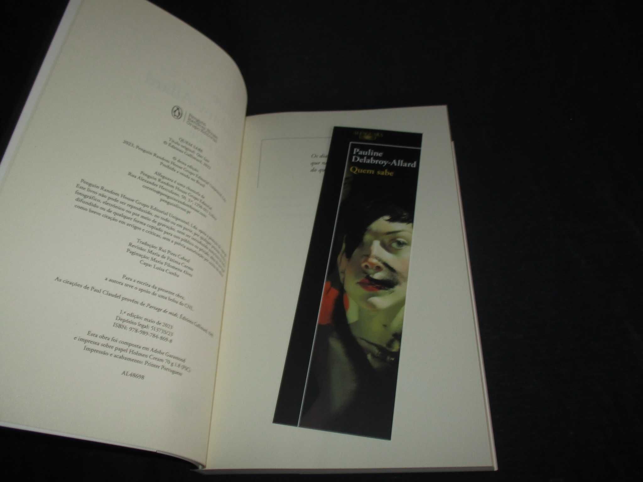 Livro Quem sabe Pauline Delabroy-Allard