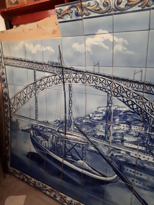 Painel em azulejo Porto