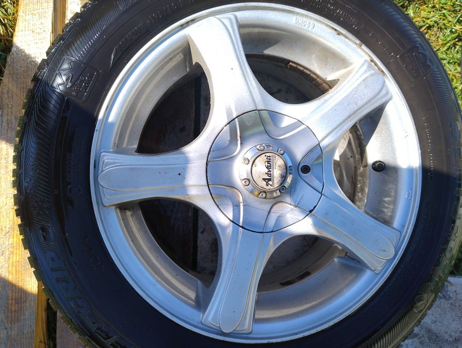 Колеса зимові 195/60 R15 з подвійною розболтовкою 4*100 і 4*114.3