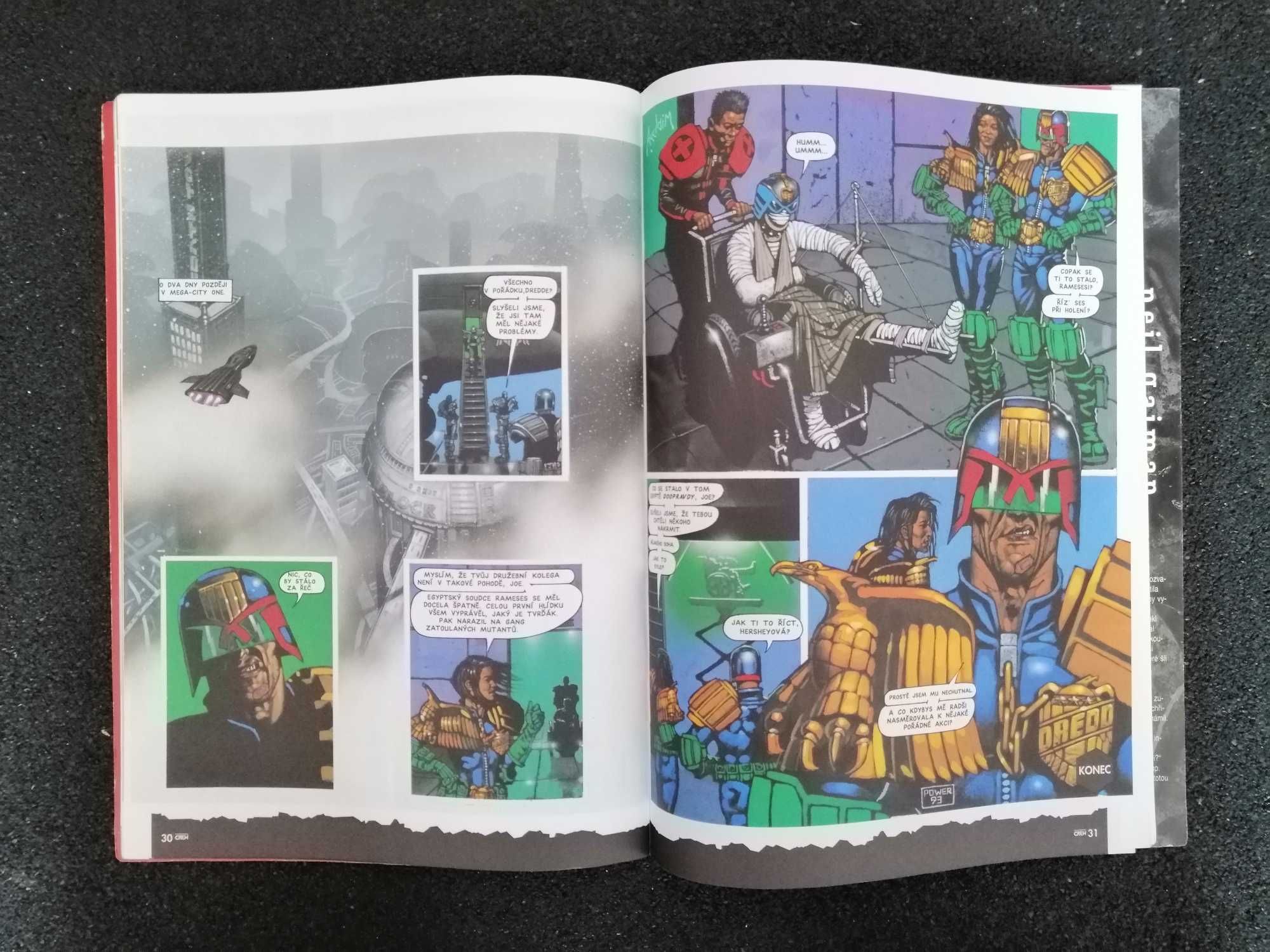 Komiks CREW Judge Dredd Slaine itp.