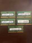 Pamięć RAM DDR4 4GB x 5szt Siemens Adata SKhynix