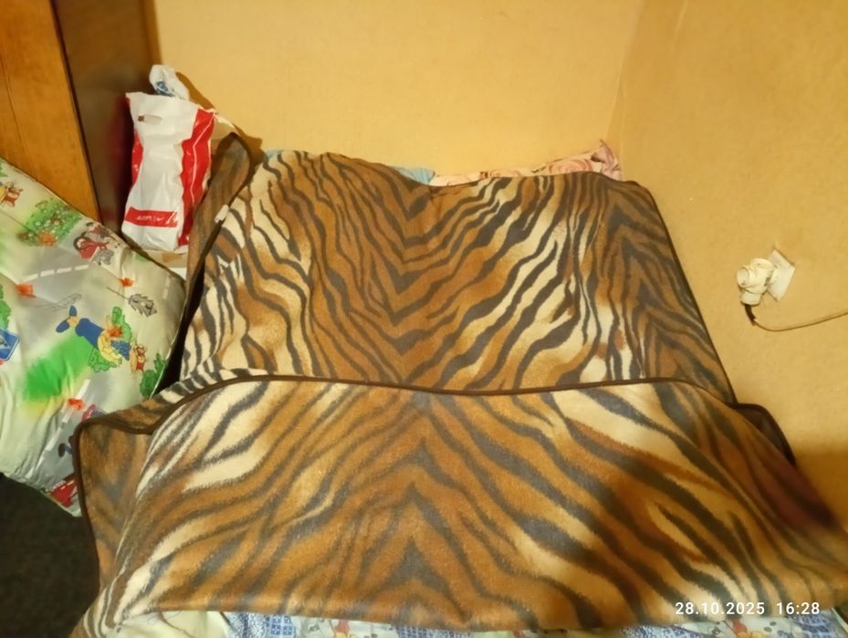 Шерстяной плед покрывало.