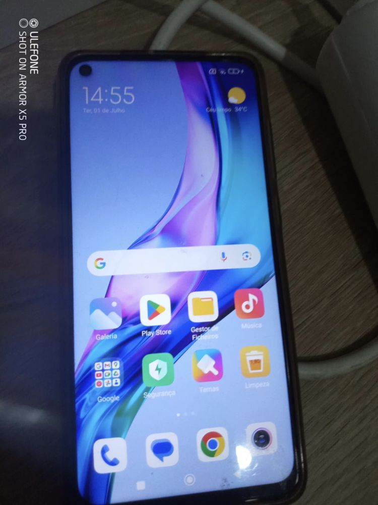 Redmi note 9 com capa