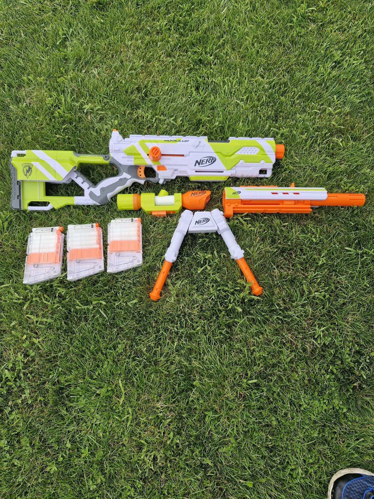 Снайперка nerf на м'яких паролонових кульках LONG STRIKE CS-6