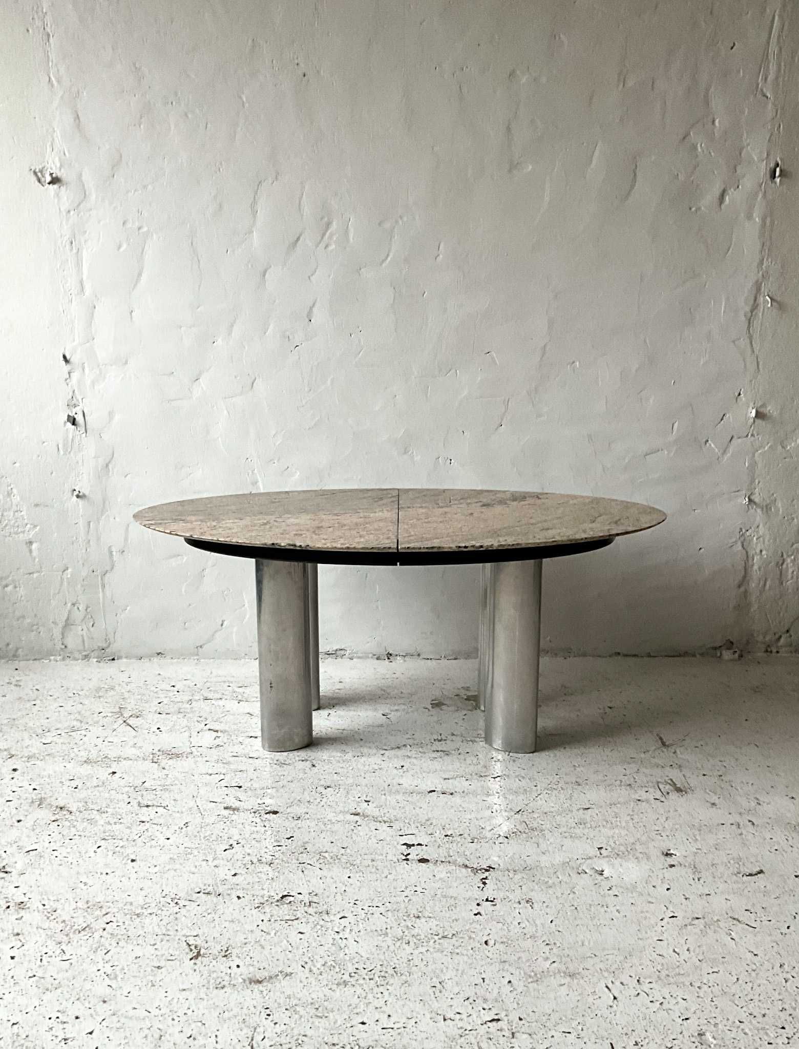 Peter Draenert rozkładany stół granitowy lata 90 2000 vintage design