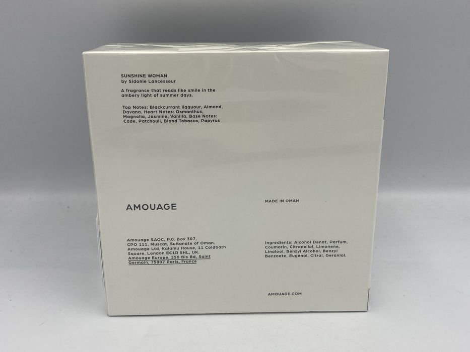 Amouage Sunshine Woman 100ml. Okazja