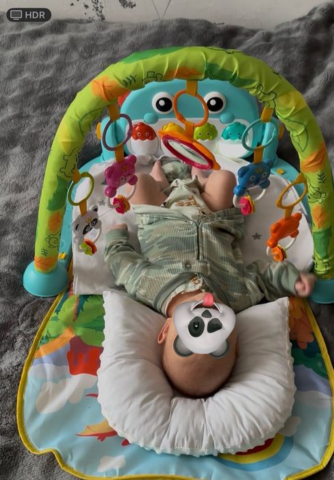 Розвиваючий килимок для немовлят .Інтерактивний килимок,музикальний