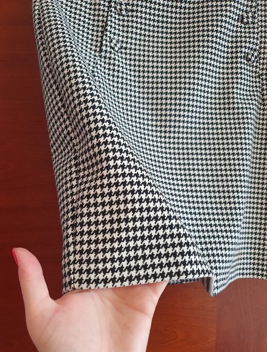 Spódnica ołówkowa pepitka H&M stan idealny rozm. L