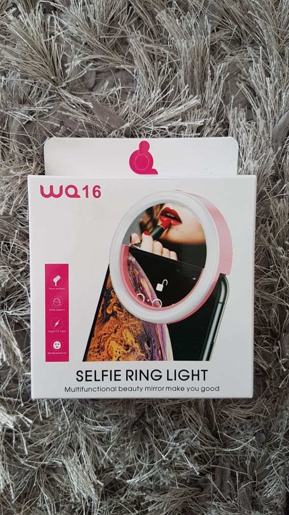 Selfie ring do telefonu, 3 poziomy światła, upiększacz zdjęć