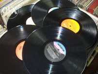 80 Discos de Vinil - LP´s e Singles para decoração