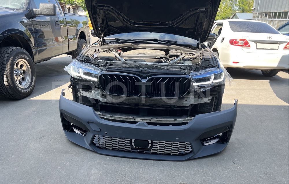 Бампер передний BMW стиль M5 F90 G30 LCI  5-Series Комплектний