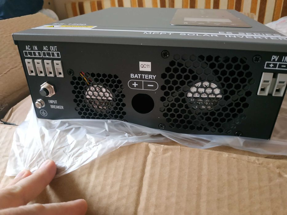 Гібридний інвертор 1500W ANERN SCI-ES-1500 24V, аналог Deye, PowMr