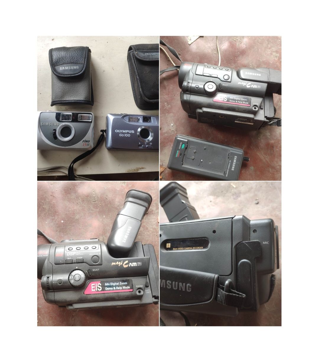 Видеокамера Samsung VP-A17, фотоаппарати Самсунг и олимпус