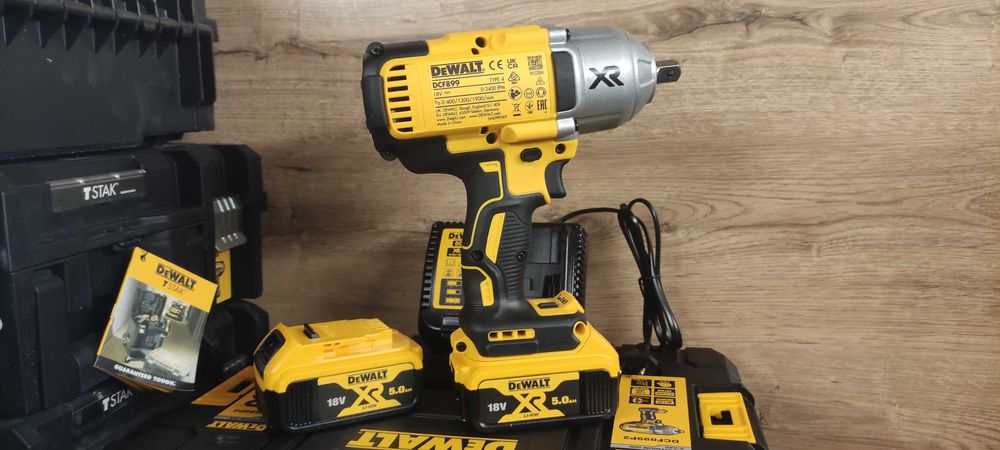 Klucz Udarowy do kół Mocny  DEWALT DCF899 P2 2x5AH 950/1625NM Promocja