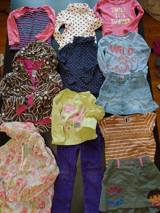 Paczka ubranek dla dziewczynki rozmiar 98 (2-3 lata)
