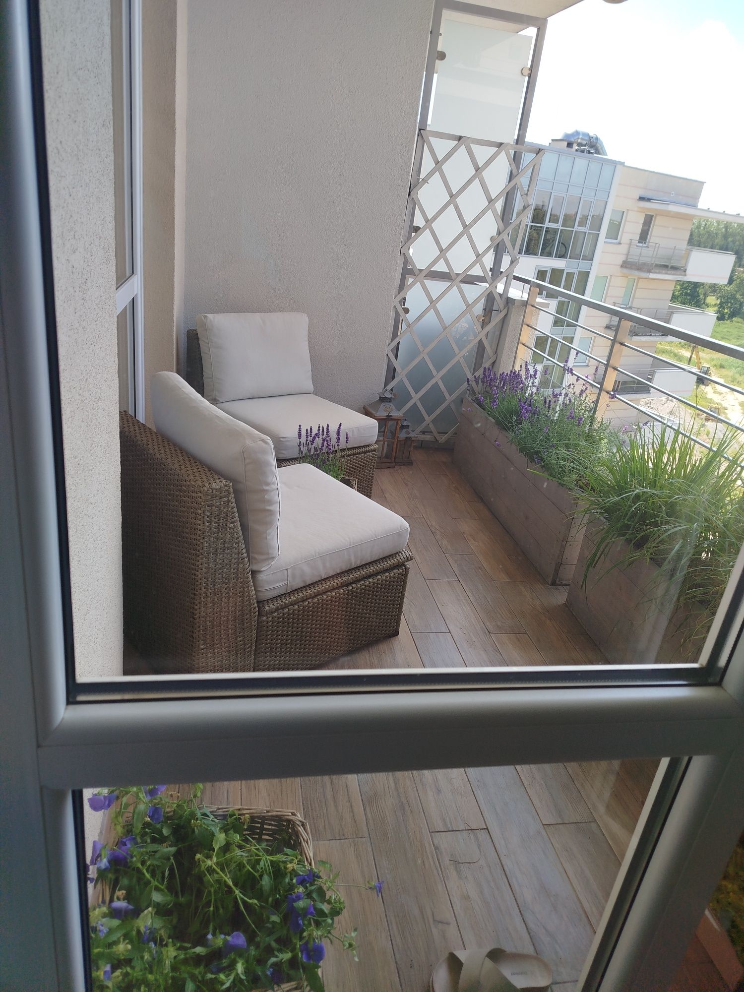 Fotele sofa narożnik Ikea Solleron z pojemnikiem, poduszkami wodoodpor