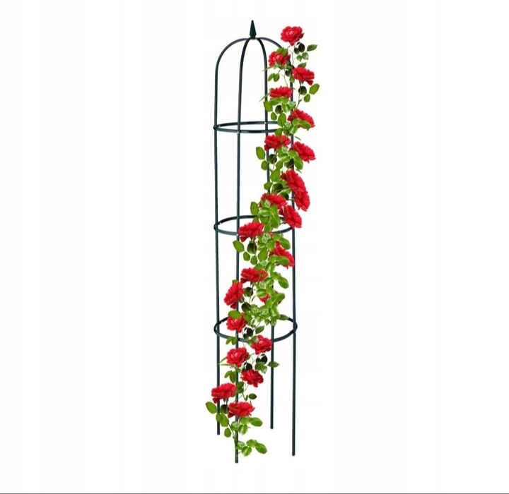 Relaxdays Podpora stojak na kwiaty 188cm