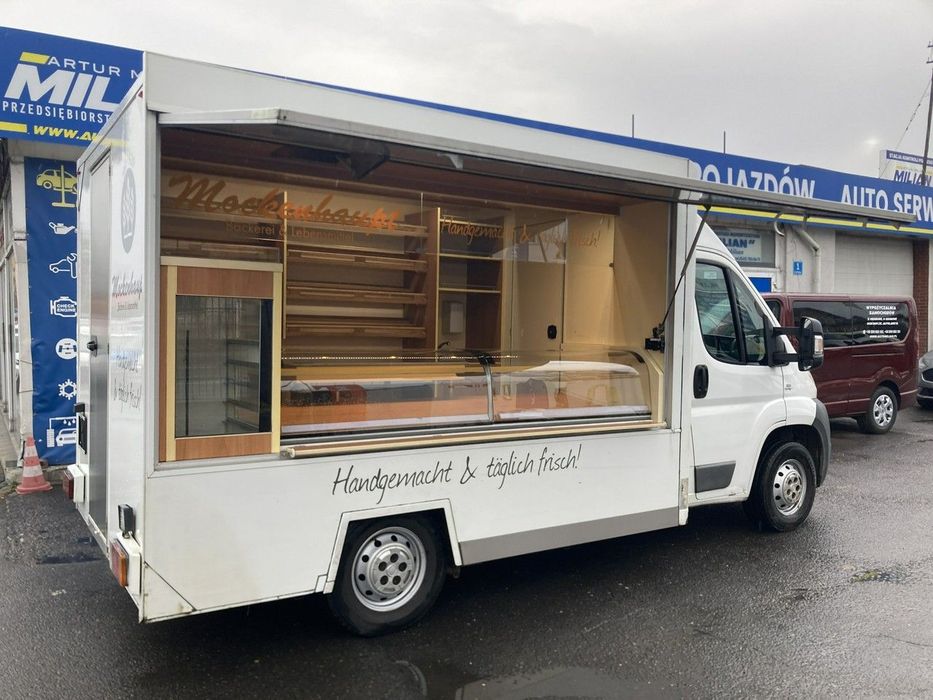 Fiat Ducato  Autosklep pieczy Gastronomiczny Food Truck Foodtruck sklep bar 2013