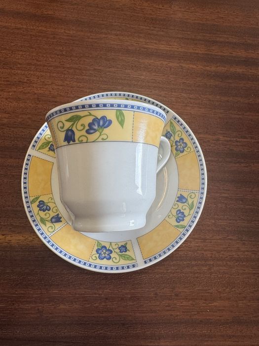 Chavena vintage com pires x6