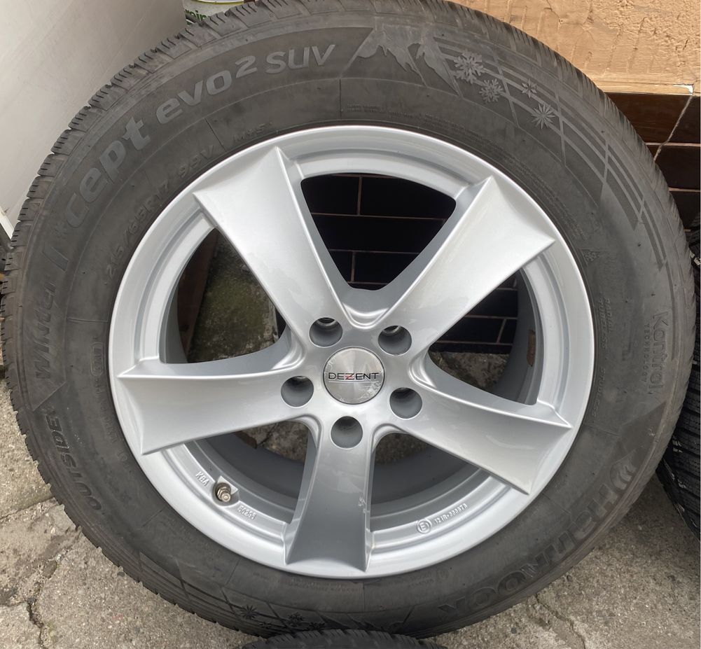 Alufelgi z oponami 215/65 R17 VW Tiguan Skoda Kodiaq Audi Seat Tarraco