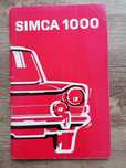 Instrukcja obsługi Simca 1000