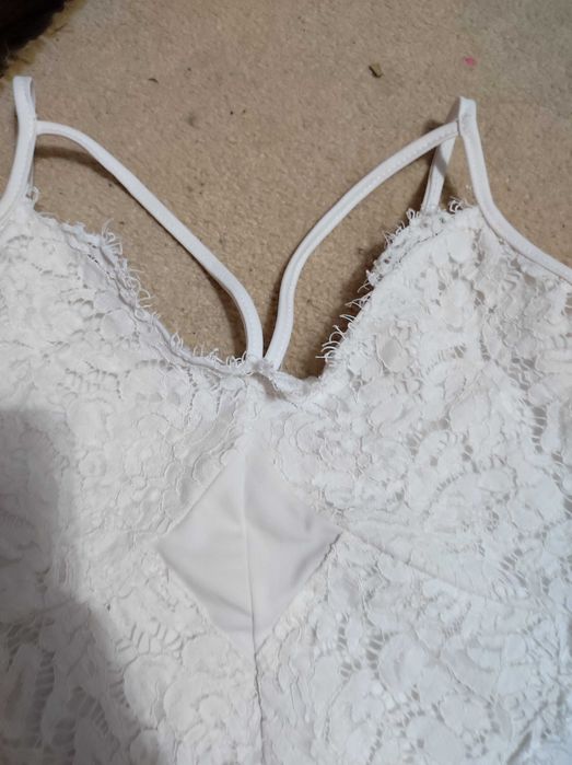 Body damskie S, białe