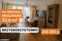 Mieszkanie 2-pokojowe, 53,6 m² – Brzyskorzystewko, gm. Żnin parter
