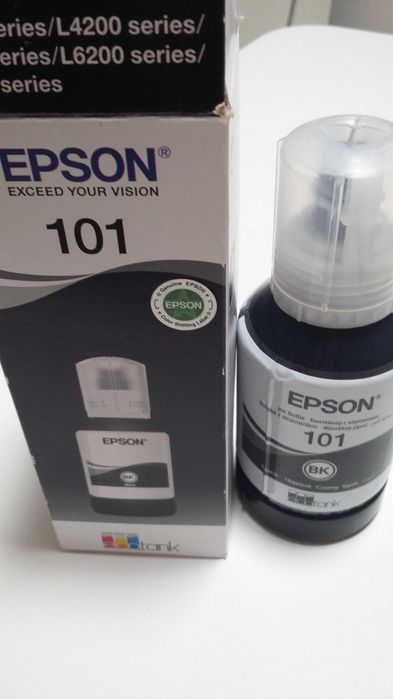 Tusz czarny oryginalny Epson 101 duży - pojemność 127ml