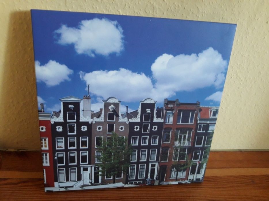 Obraz na płótnie "Amsterdam" Holandia 30×30