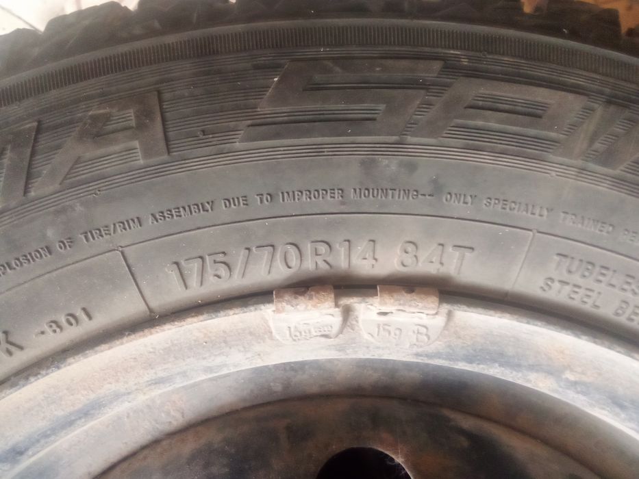 Колеса 175/70 R14 диски 4*100