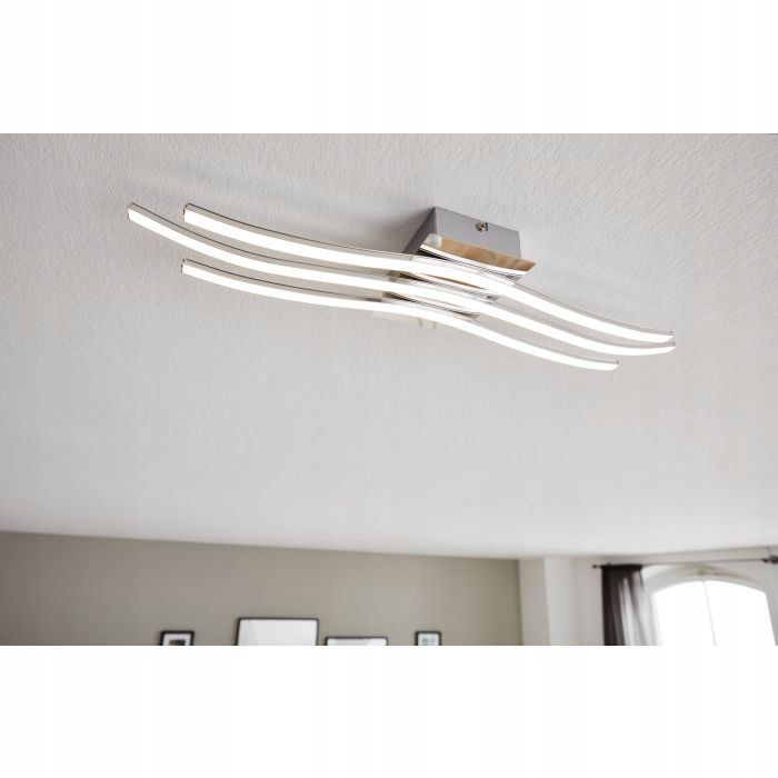 Lampa sufitowa/ścienna EGLO RONCADE LED biały, chrom