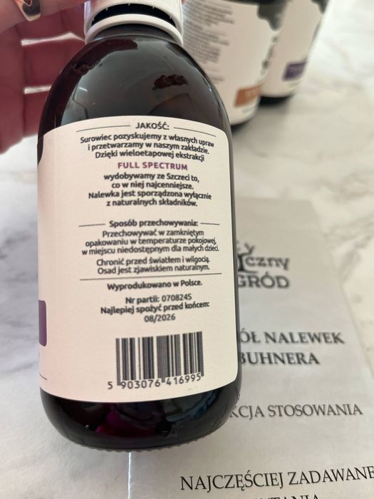 Protokół nalewek Buhnera rozszerzony 250 ml