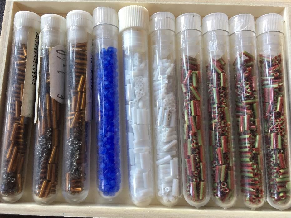 Missangas pack 10 tubos