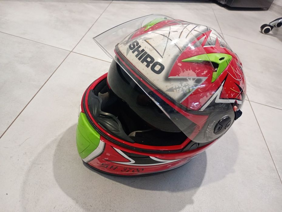 Kask motocyklowy shiro rozmiar l