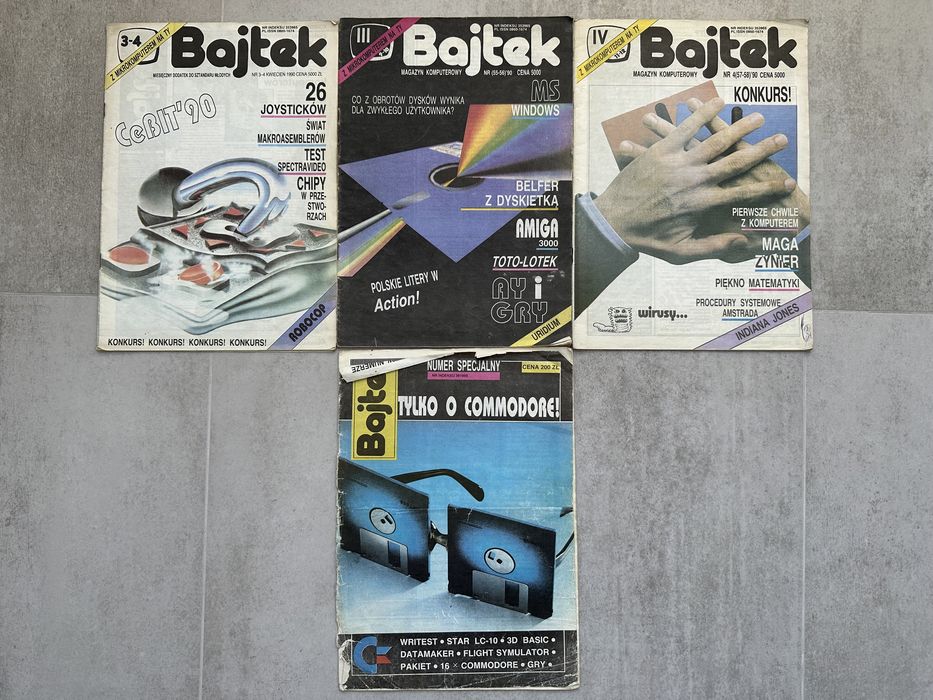 Czasopismo Bajtek - 68 egzemplarzy