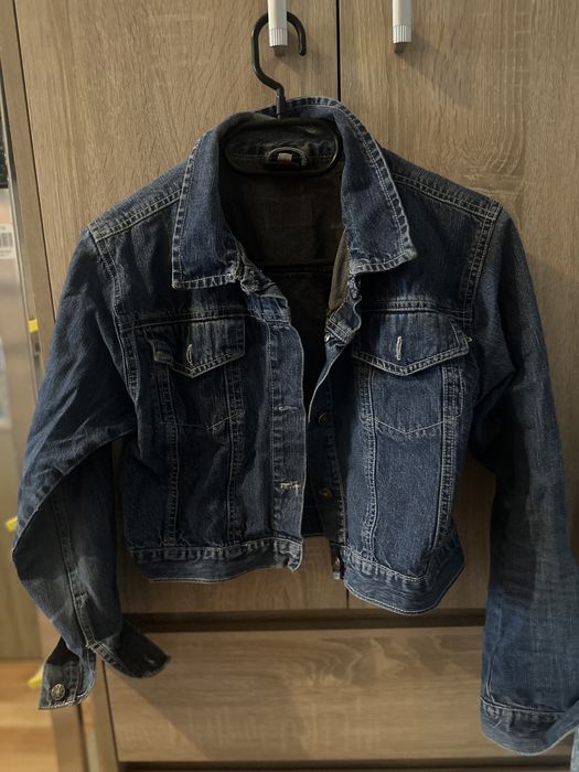 Kurtka jeansowa - dla dziewczynki rozmiar 164