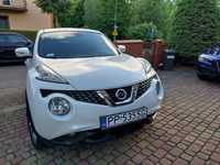 Nissan Juke Tekna 2015 biała perła, 43600 km, salon PL, 1-szy wł.