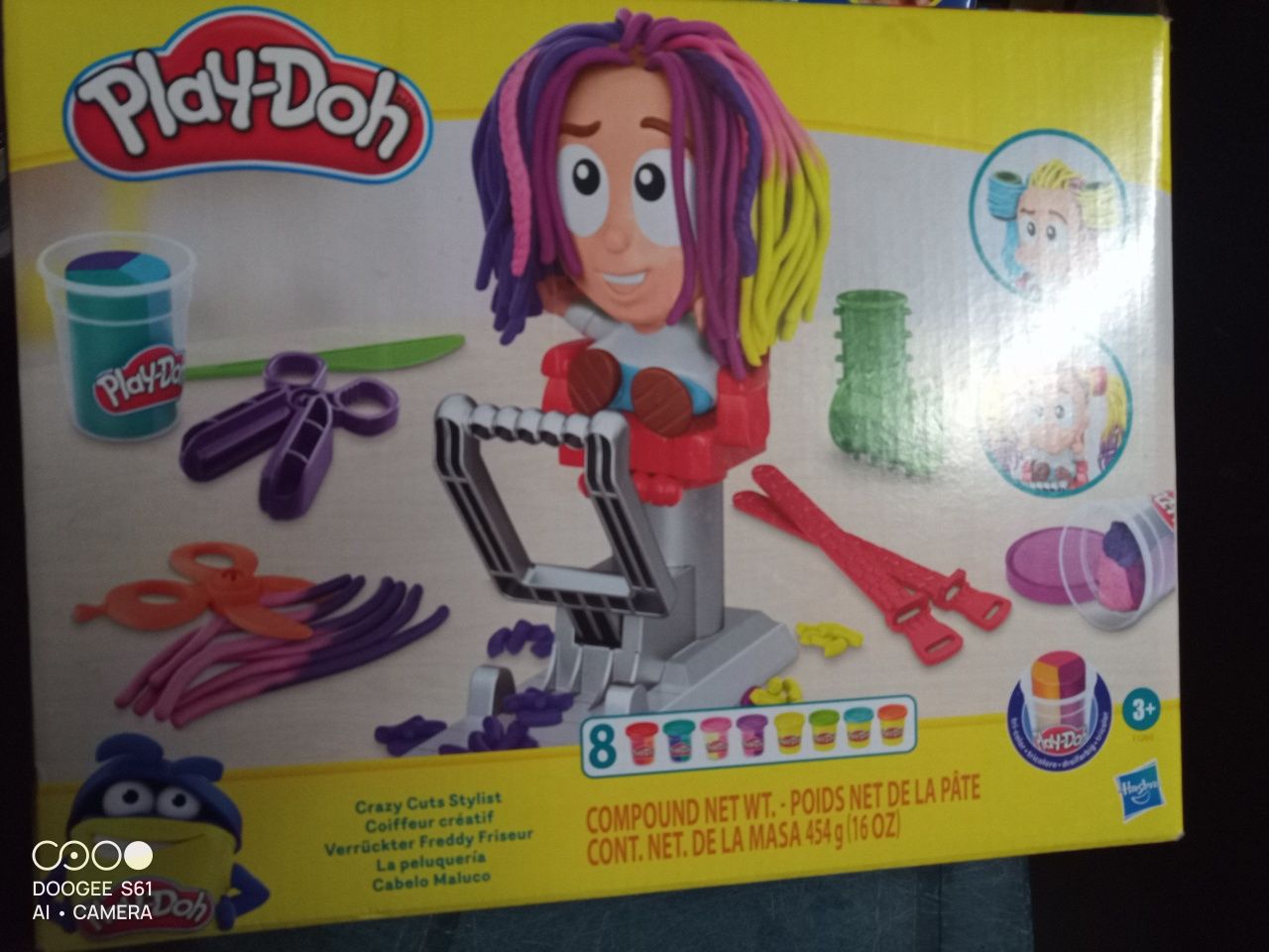 Nowa ciastolina playdoh fryzjer