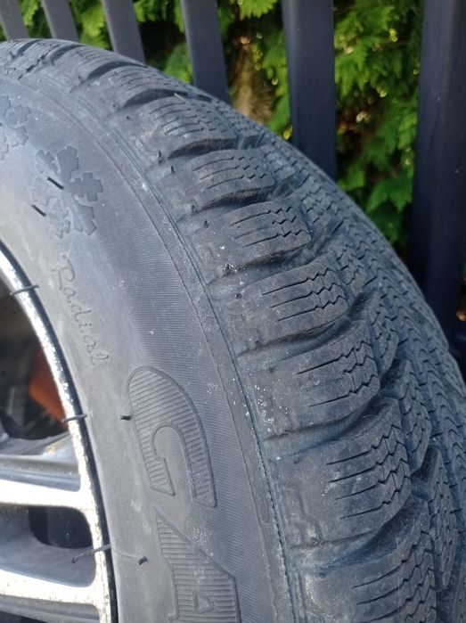 Felgi koła 5x112 15 z oponami zimowymi 2023 Leon golf audi
